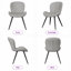Chaise rembourrée avec pieds en métal-1770611755