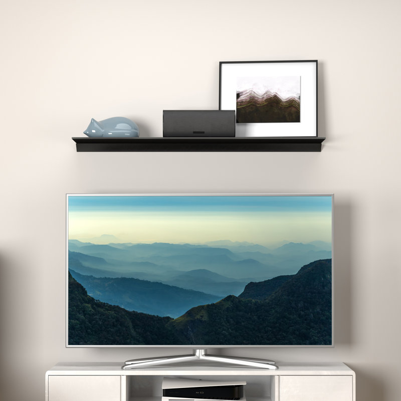 Reeana Wall Mounted Shelving Unit, 5.5cm H x 100cm W x 25cm D