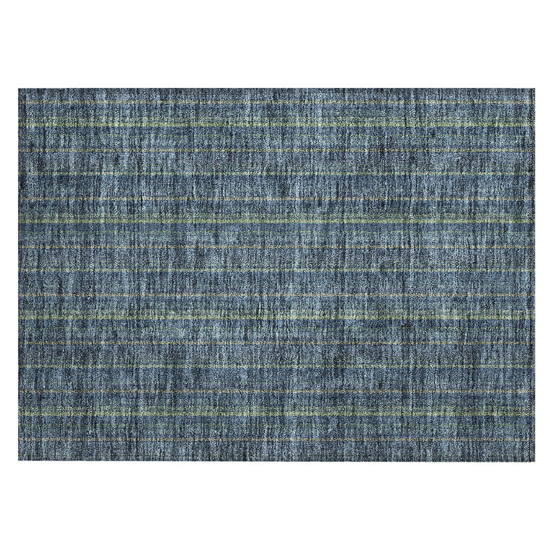 Chayden Washable Striped Indoor / Outdoor Rug, Rectangle 1'8" x 2'6"