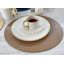 Dovi Faux Leather Round Placemats-773619089