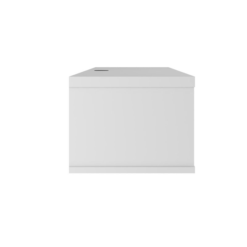 Oglethorpe Floating Desk, White