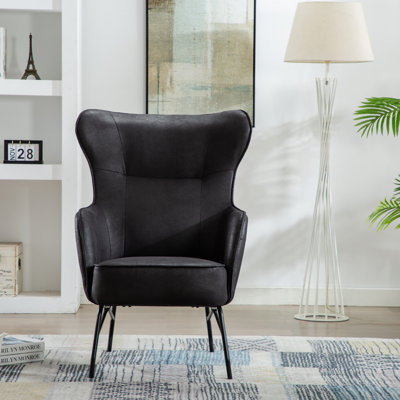 Colm Upholstered Wingback Chair