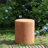 Outdoor Patio Round MGO Side Table, Brown | Gift Idea