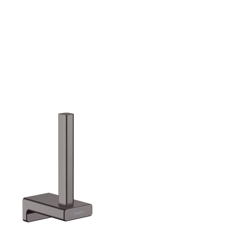 Porte-rouleau de rechange hansgrohe AddStoris, Chrome poli noir