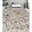 Brookhaven Abstract Area Rug in Ivory