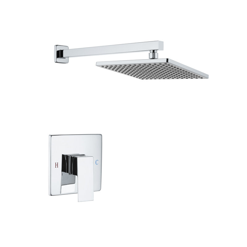 All-In-One Kit with Rough in-Valve, Chrome
