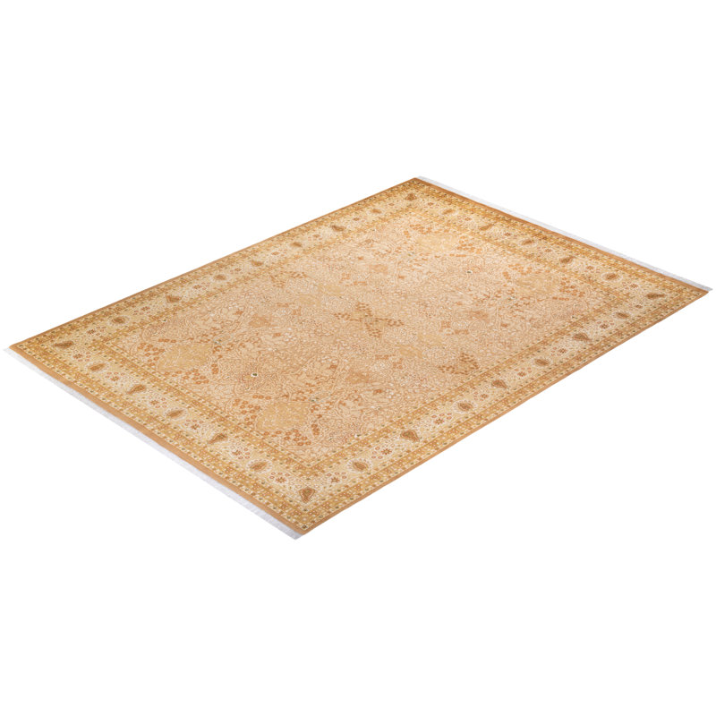 Classic One-of-a-Kind 8'1" X 11'3" Hand Knotted Area Rug