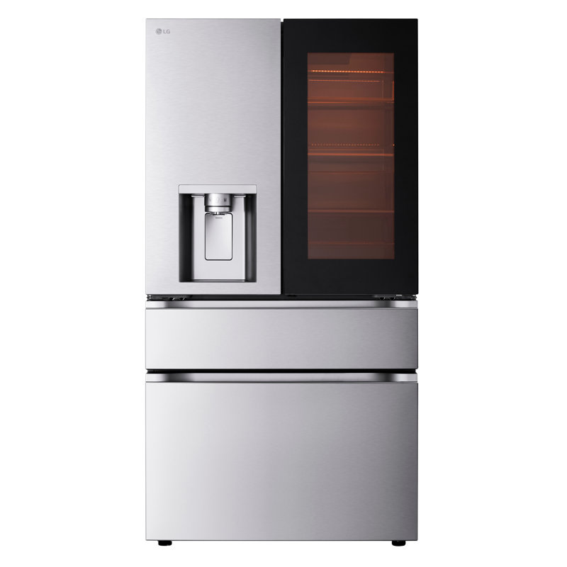 Lg 29 Cu. Ft. Smart Instaview® Door-In-Door® Standard-Depth Max 4-Door French Door Refrigerator With Mycolor