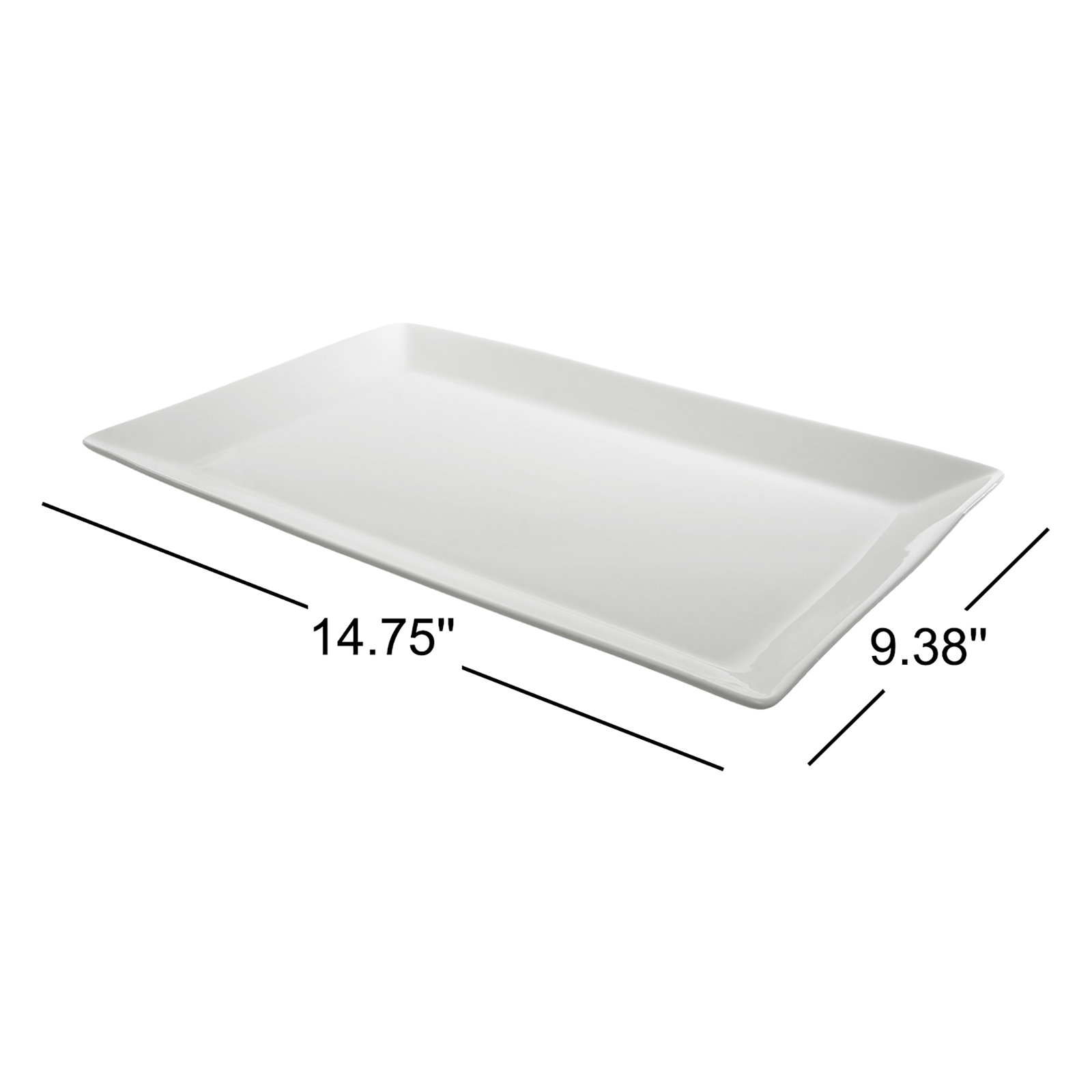 Behm Rectangle Ceramic Platter