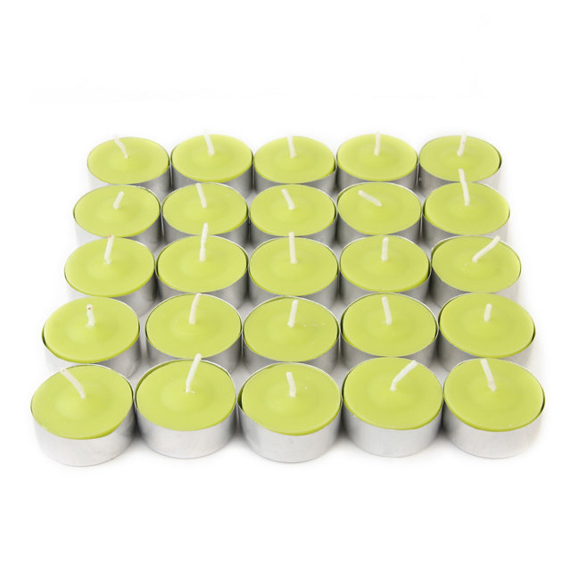 Bougie parfumée Citronella, Vert, Ensemble de 1 200
