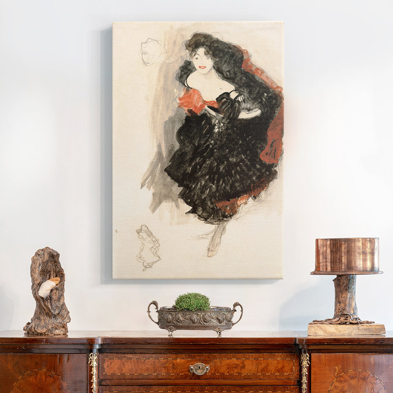 Impression sur toile encadrée, H 49 po x l 33 po