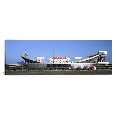 « stade de football, point de flèche, kansas city, missouri », reproduction de photo sur toile