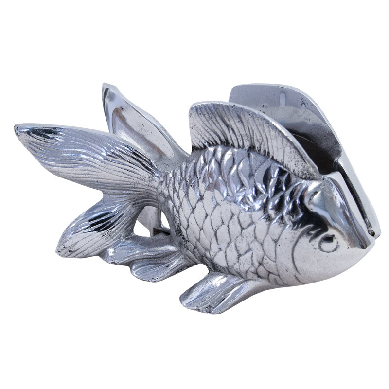 Decorative Pewter Goldfish