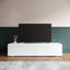 Hangable and floor standing TV stand in high-gloss UV panel-206552561-206552525