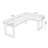 Nut-brown L-Shaped Solid Wood writing desk-118354602-118354603-118354607