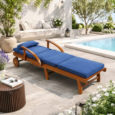 Chaises longues d'extérieur 77,5 "