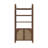 Cordi Boho 3-Shelf Bookshelf Cabinet With Rattan Doors-102095360