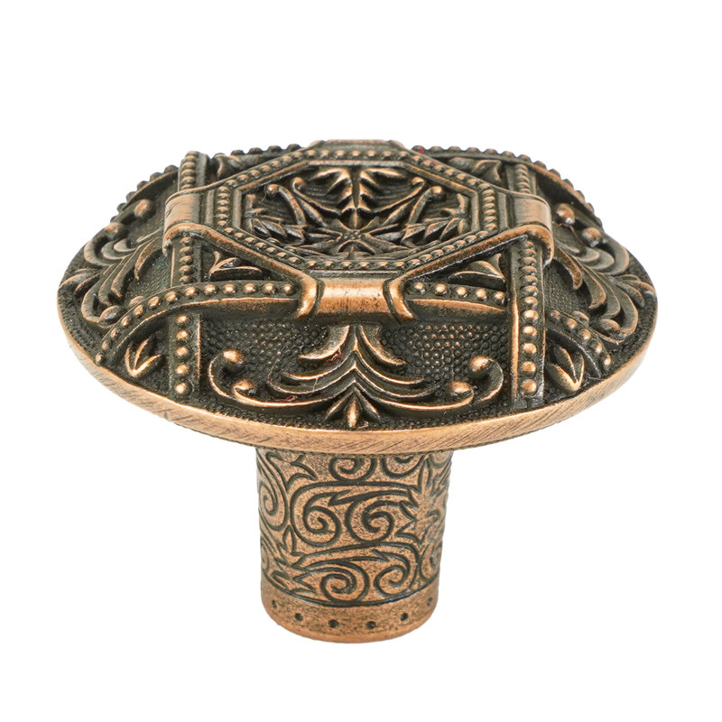 PORTSMOUTH KNOB PLATE, Artisan Copper