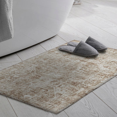 Fenwick Washable Oriental Indoor / Outdoor Rug