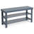Babb Wood Shelves Storage Bench-389862978