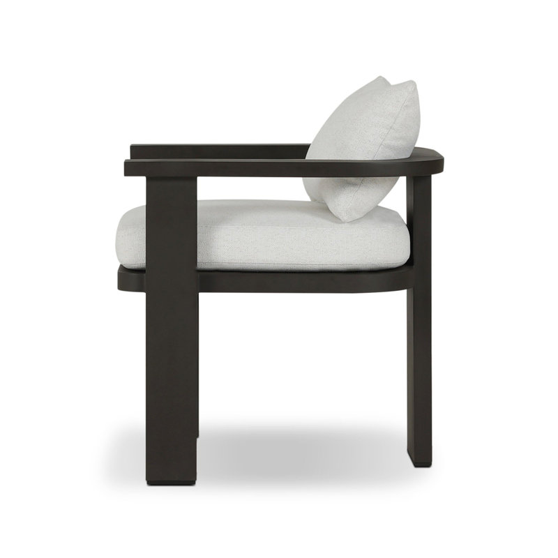 Tahana Outdoor Dining Armchair, Alessi Linen