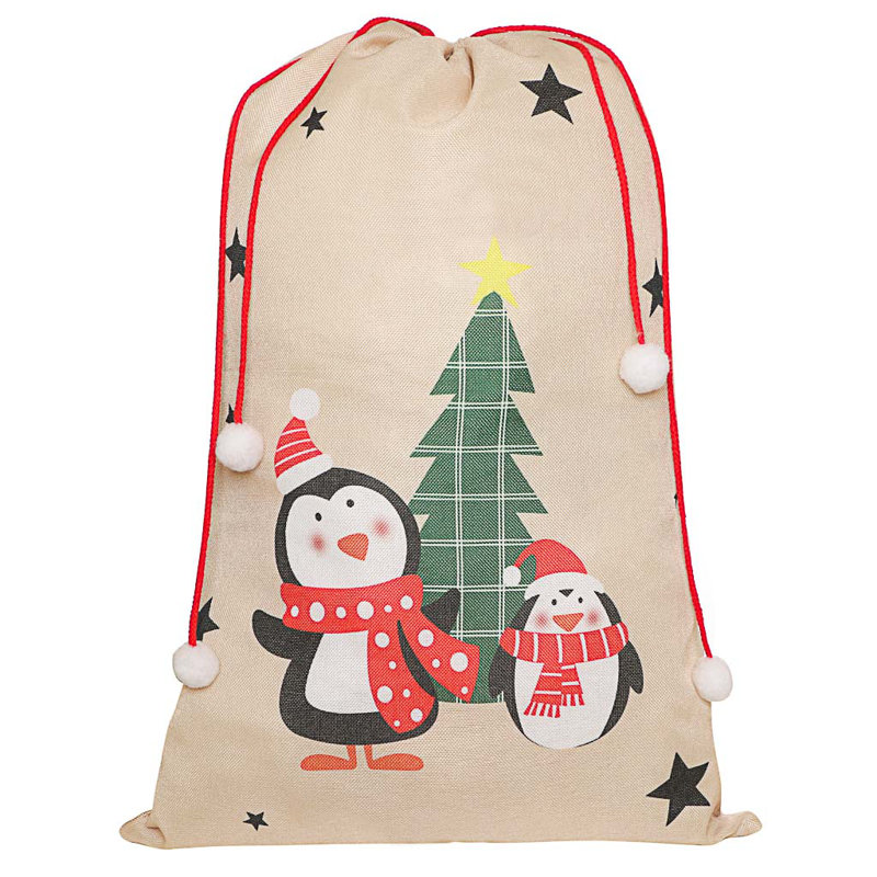 Giant Penguins Children''s Christmas Sack