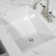 Myhomekeepers 14'' White Ceramic Rectangular Bathroom Sink