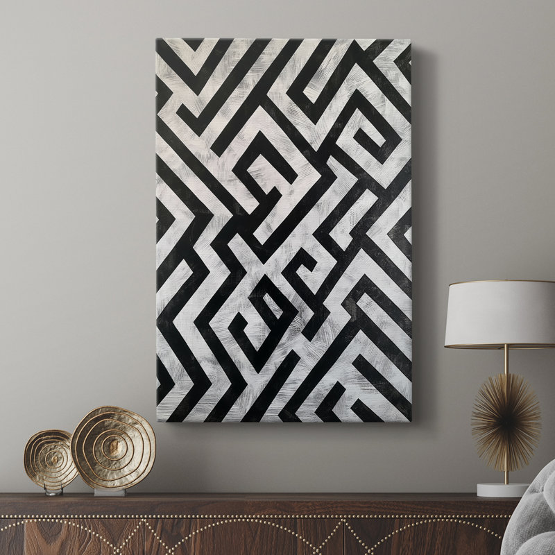 ABSTRACT Series LI - Gallery Cavas sur mesure, H 36 po x l 24 po
