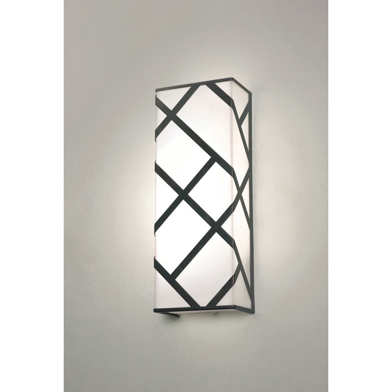 Esperance LED Flush Mounted Sconce, Black