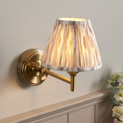 Step Fold Armed Sconce