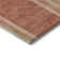 Premium Machine Washable Cerrito AMF532 Salmon Rug