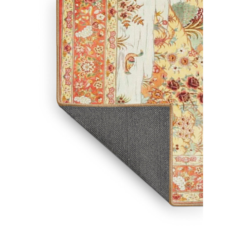 Oriental Indoor Rug, Rectangle 5' x 8'