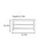 Banc de rangement pour chaussures 31,5 po-108949137