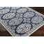 Tapis gris / beige / bleu marine en laine touffeté à la main Bergmann-1638075005