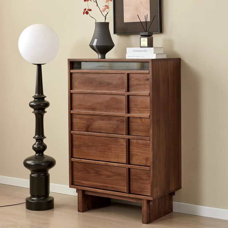 Mid Ancient Style Three-Dimensional Accent Cabinet