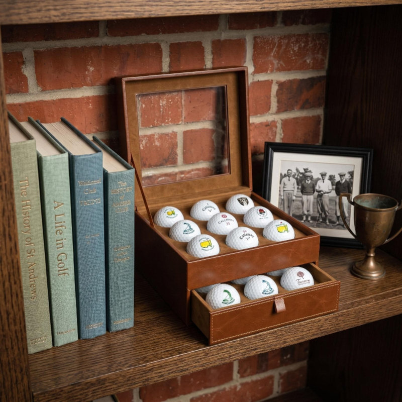 Boîte de collection personnalisable pour balle de golf