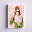 Watercolor Girl Reading Journal - peinture sur toile tendue-1903356952