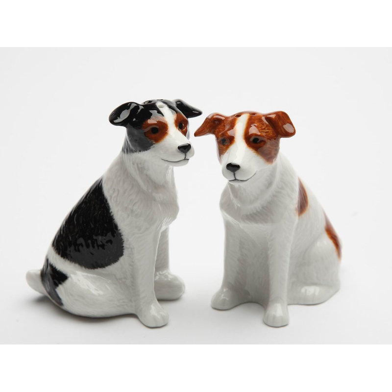 Ensemble de sel et poivre Jack Russell de Cosmos cadeaux 2 pièces