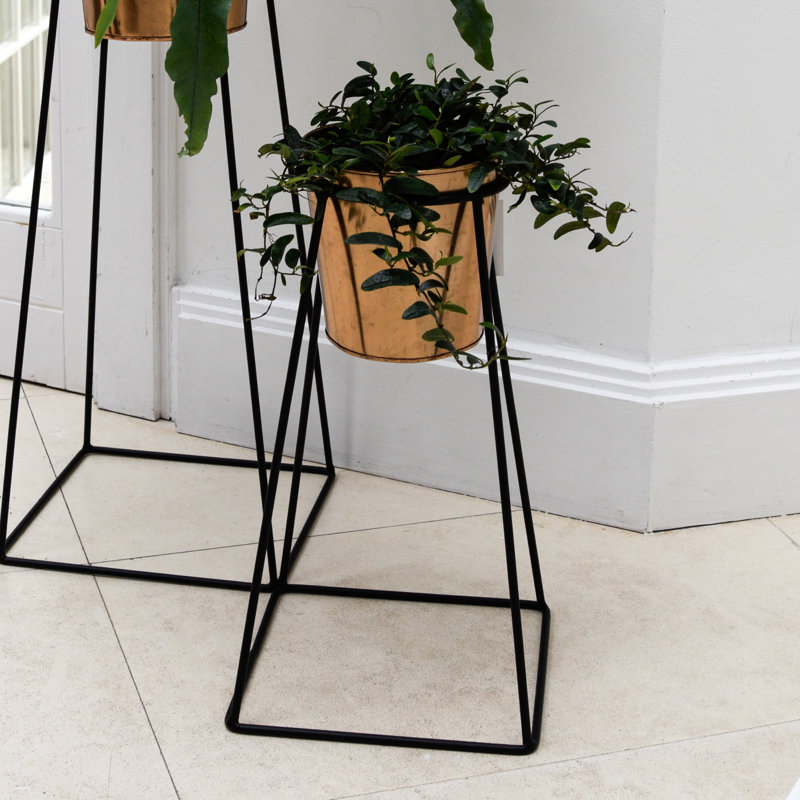 Minimo Metal Plant Stand, 40cm H x 21cm W x 21cm D