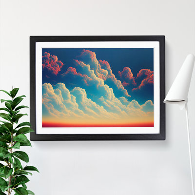 Gracious Clouds - Single Picture Frame Print