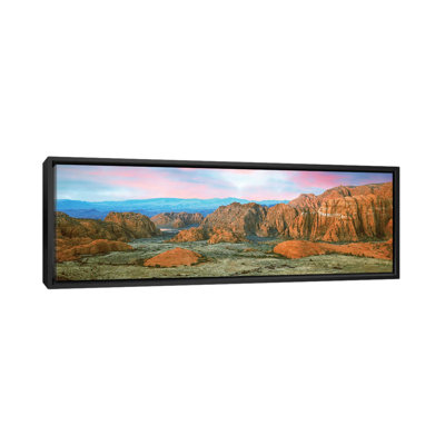 Snow Canyon State Park I, Washington County, Utah, USA by Panoramic Images - Wrapped Canvas Panoramic Gallery-Wrapped Canvas Giclée