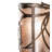 Rustic Lodge Flush Mounted Sconce