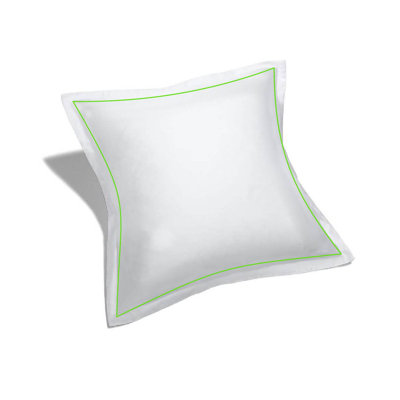 400TC Single Embroidery Sateen Cotton Euro Sham