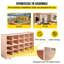 Unité de rangement cubique en bois 20 unités de rangement cubes