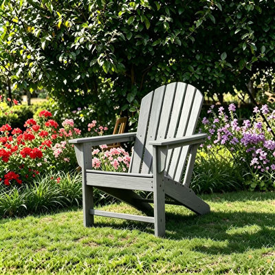 Chaise Adirondack en plastique