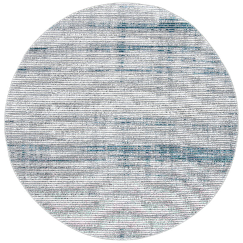 Orchard Performance Abstract Rug, Round 6'7"