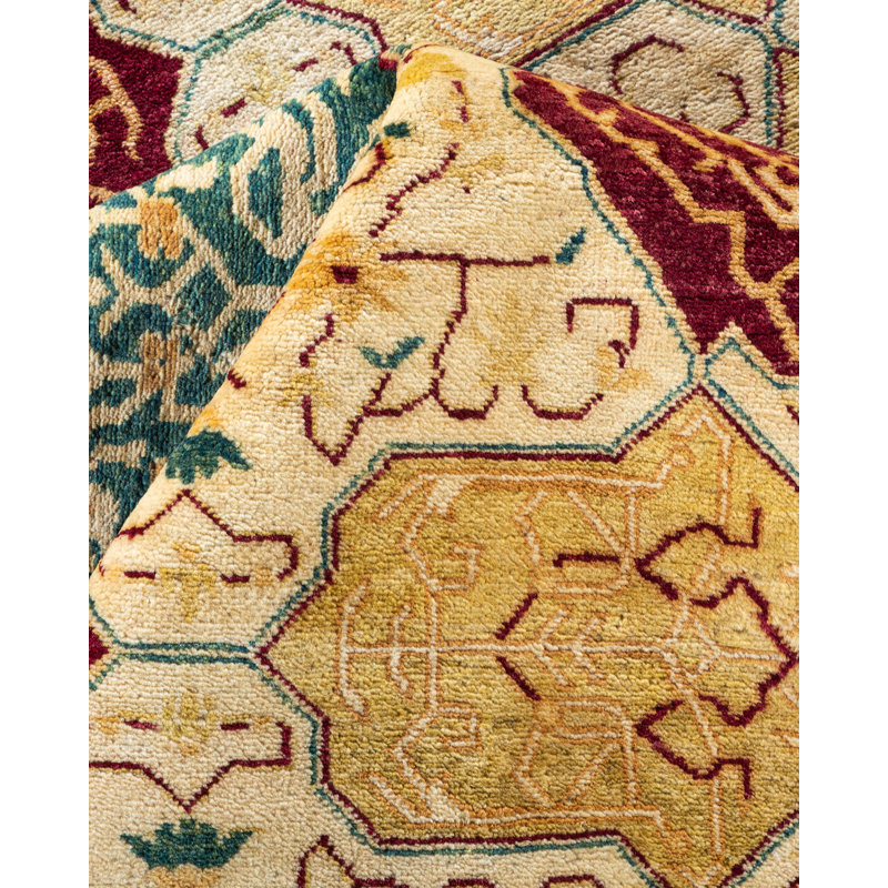 Classic One-of-a-Kind 9' 2" X 11' 10" Hand Knotted Area Rug