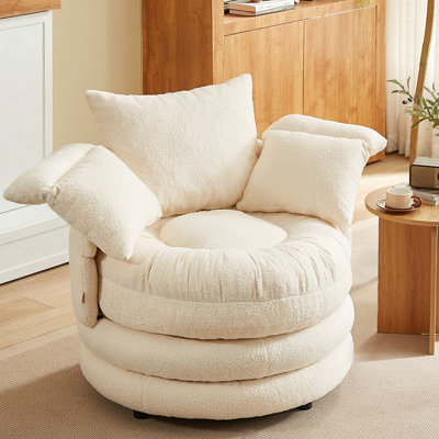 Fauteuil d'appoint rotatif à 360 ° Modern