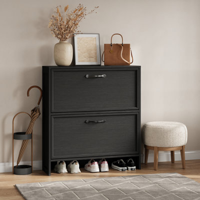 12 - Pair Shoe Storage Cabinet