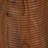 Odera Accent Table Wood Ribbed Base Casual Style for Living Room Bedroom Office - 20" Brown